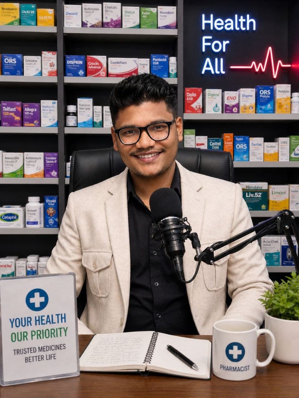 Sagar Medical Store owner